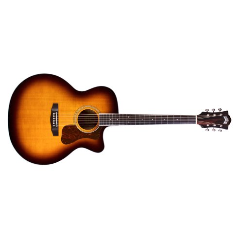 GUILD ITALIA F-250CE DELUXE MAPLE ATB ANTIQUE BURST