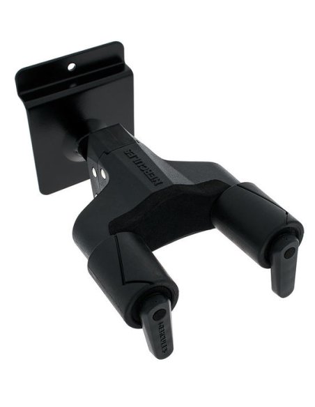 HERCULES IT HCGSP-39SB+ SUPPORTO DA SLATWALL PER CHITARRA/BASSO HERCULES IT HCGSP-39SB+ SUPPORTO DA SLATWALL PER CHITARRA/BASSO