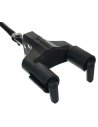 HERCULES IT HCGSP-40SB+ SUPPORTO DA SLATWALL 16MM PER CHITARRA/BASSO