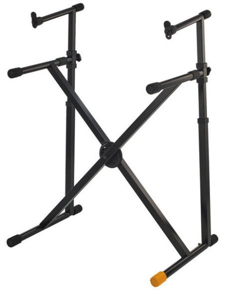 HERCULES IT HCKS-210B SUPPORTO PER TASTIERA DOPPIO EZ-LOK HERCULES IT HCKS-210B SUPPORTO PER TASTIERA DOPPIO EZ-LOK