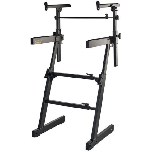 HERCULES IT HCKS-410B SUPPORTO PER TASTIERA DOPPIO AUTO LOCK
