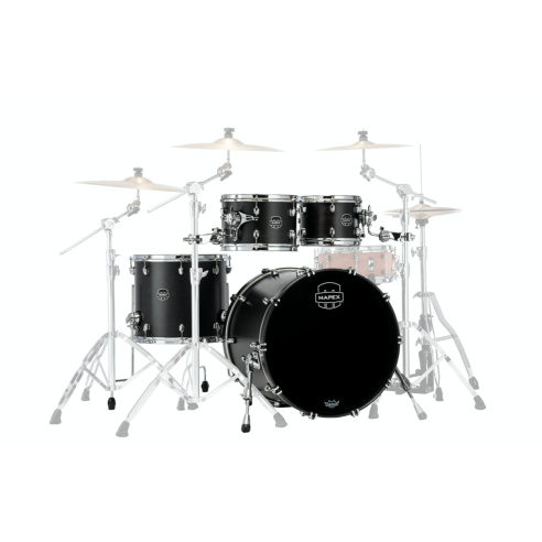 MAPEX IT SR529XUFB SATURN NEW ROCK FAST 4 PEZZI SATIN BLACK