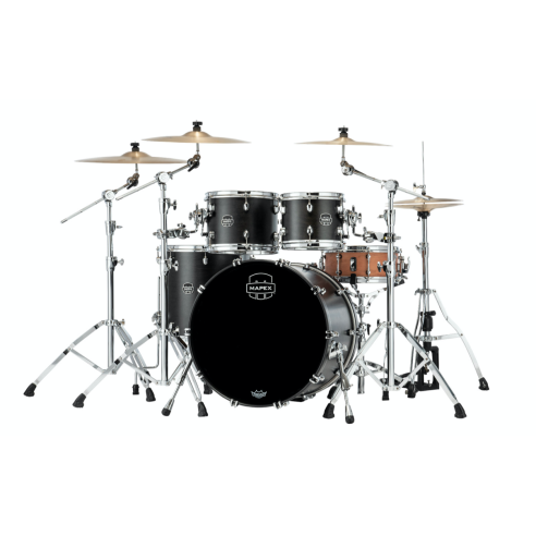 MAPEX IT SR529XUFB SATURN NEW ROCK FAST 4 PEZZI SATIN BLACK