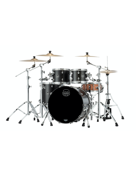 MAPEX IT SR529XUFB SATURN NEW ROCK FAST 4 PEZZI SATIN BLACK MAPEX IT SR529XUFB SATURN NEW ROCK FAST 4 PEZZI SATIN BLACK