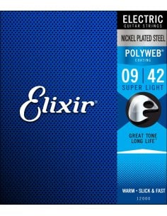 ELIXIR 12000 ELECTRIC NICKEL PLATED STEEL POLYWEB