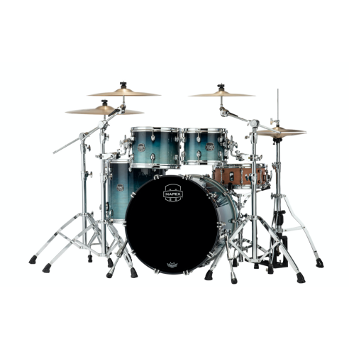 MAPEX IT SR529XRJ SATURN NEW ROCK 4 PEZZI TEAL BLUE FADE