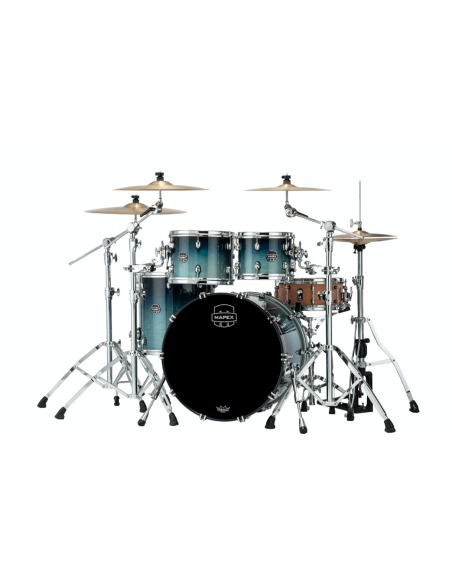 MAPEX IT SR529XRJ SATURN NEW ROCK 4 PEZZI TEAL BLUE FADE