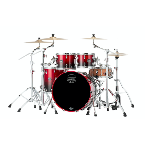 MAPEX IT SR529XRQ SATURN NEW ROCK 4 PEZZI SCARLET FADE