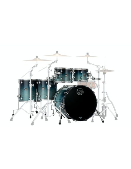 MAPEX IT SR628XRJ SATURN NEW STUDIOEASE 5 PEZZI TEAL BLUE FADE MAPEX IT SR628XRJ SATURN NEW STUDIOEASE 5 PEZZI TEAL BLUE FADE