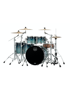 MAPEX IT SR628XRJ SATURN NEW STUDIOEASE 5 PEZZI TEAL BLUE FADE 2