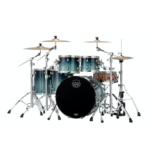 MAPEX IT SR628XRJ SATURN NEW STUDIOEASE 5 PEZZI TEAL BLUE FADE