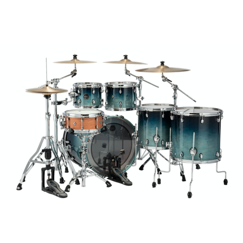 MAPEX IT SR628XRJ SATURN NEW STUDIOEASE 5 PEZZI TEAL BLUE FADE