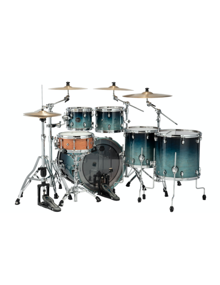 MAPEX IT SR628XRJ SATURN NEW STUDIOEASE 5 PEZZI TEAL BLUE FADE MAPEX IT SR628XRJ SATURN NEW STUDIOEASE 5 PEZZI TEAL BLUE FADE
