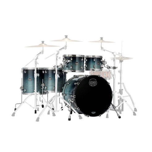 MAPEX IT SR628XURJ SATURN NEW STUDIOEASE FAST 5 PEZZI TEAL BLUE FADE