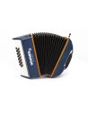 HOHNER FISARMONICA XS BAMBINI, BOTONI, C, BLU/ORANGE W. GIGBAG