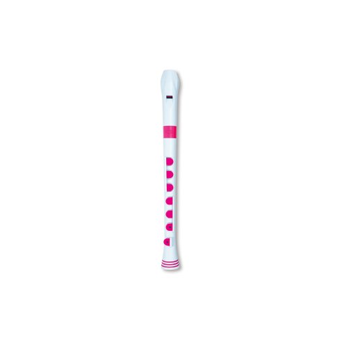 NUVO ITALIA RECORDER+ -DITEGGIATURA TEDESCA (BIANCO/ROSA)
