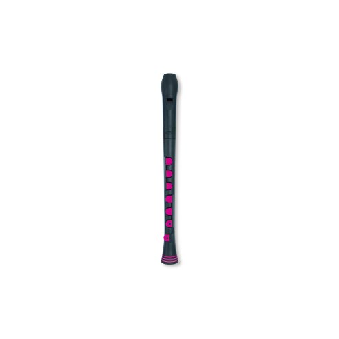 NUVO ITALIA RECORDER+ -DITEGGIATURA BAROCCA (NERO/ROSA)