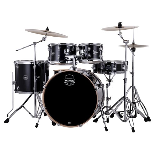 MAPEX IT VE5295FTCVH VENUS ROCK 5 PEZZI BLACK GALAXY SPARKLE