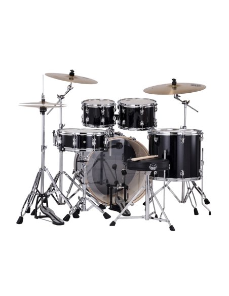 MAPEX IT VE5295FTCVH VENUS ROCK 5 PEZZI BLACK GALAXY SPARKLE MAPEX IT VE5295FTCVH VENUS ROCK 5 PEZZI BLACK GALAXY SPARKLE