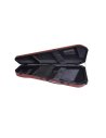 BAM ITALIA 8100SRG CUSTODIA CREW REGOLABILE PER CHITARRA ELETTRICA - POMEGRANATE RED