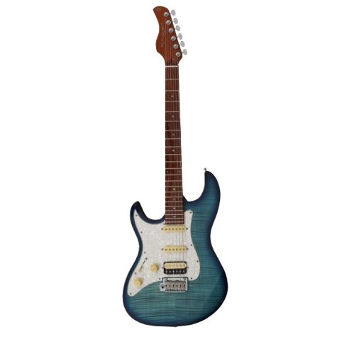 SIRE GUITARS S7 FM TBL TRANS BLUE LEFTHAND