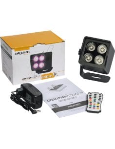 Algam Lighting EVENTPAR 44-QUAD-IP Par LED 4x4W IP65 a Batteria