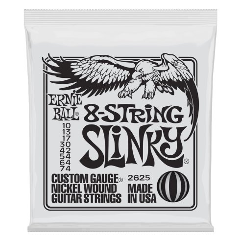 ERNIE BALL 2625 8 CORDE 10/74 SLINKY