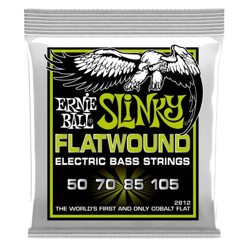 ERNIE BALL 2812 FLATWOUND REGULAR SLINKY BASS