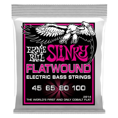 ERNIE BALL 2814 FLATWOUND SUPER SLINKY BASS