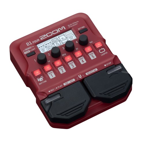ZOOM B1 FOUR BASS EFFECT