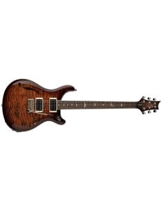 PRS SE CU242 SEMI HOLLOW PIEZO ORANGE TIGER SMOKE BURST