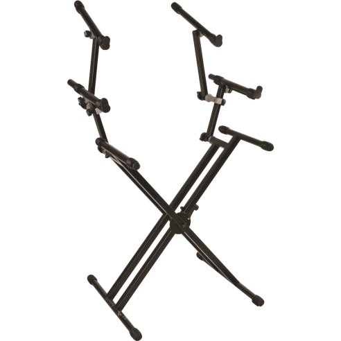 QUIK LOK QL723 SUPPORTO DOPPIA X PER 3 TASTIERE