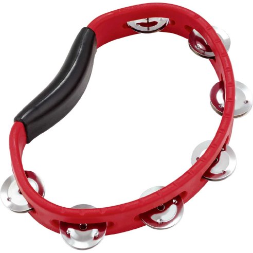 MEINL HTR TAMBOURINE PIATTINI ACCIAIO - ROSSO