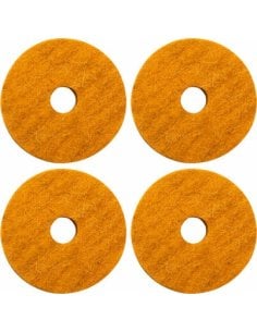 DIXON PAWS-9A1/4 FELTRINO PER BOTTOM HI-HAT ORANGE