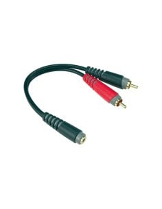 KLOTZ AYS-6 1X MINI JACK /2 RCA
