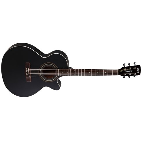 CORT SFX-ME BKS CHITARRA ACUSTICA ELETTRIFICATA BLACK SATIN