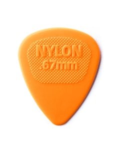 Dunlop 443R.67 Nylon Midi Orange .67mm