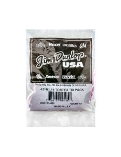 Dunlop 431R Tortex Triangle Purple 1.14