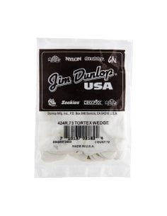 Dunlop 424R Tortex Wedge Yellow .73