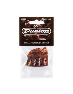 Dunlop 9023P THUMB LARGE - PLAYER'S PACK 4 PLETTRI