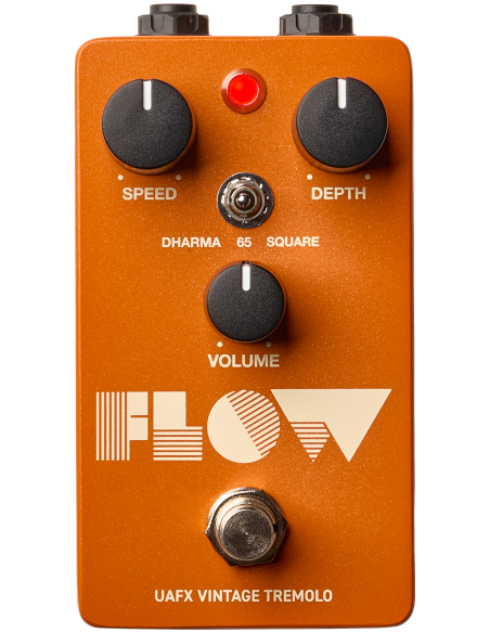 UNIVERSAL AUDIO UAFX FLOW VINTAGE TREMOLO UNIVERSAL AUDIO UAFX FLOW VINTAGE TREMOLO