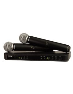 SHURE BLX288E-SM58-M17 DOPPIO RADIO A MANO