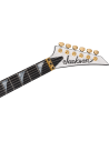 JACKSON MJ SRS RR24 MG WHITE W/BLACK PINSTRIPES + CASE