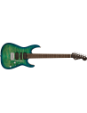CHARVEL MJ DK24 HSH CARRIBEAN BURST W/CASE