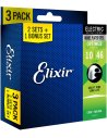 ELIXIR 16552 SET TRE MUTE19052 OPTIWEB LIGHT 10-46 ELECTRIC