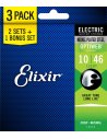 ELIXIR 16552 SET TRE MUTE19052 OPTIWEB LIGHT 10-46 ELECTRIC