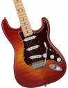FENDER LTD HYBRID STRAT MN FLAME SSO
