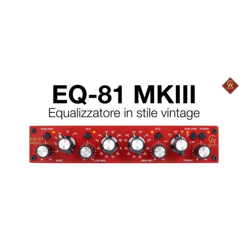 GOLDEN AGEPROJECT Golden Age Project Eq-81 Mkiii promo