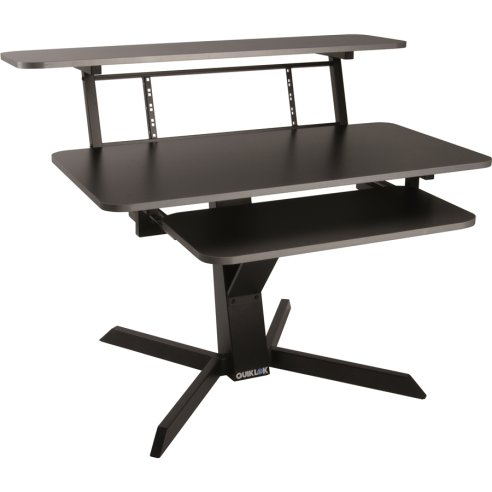 QUIK LOK Z460 WORKSTATION 3 RIPIANI CON RACK NERO