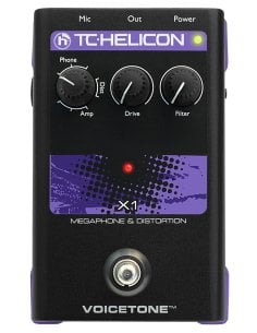 TC HELICON VOICETONE X1 MEGAPHON AND DISTORTION